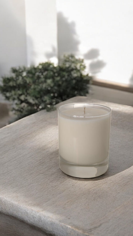 Clear Glass Candle 20cl - Christmas Spice